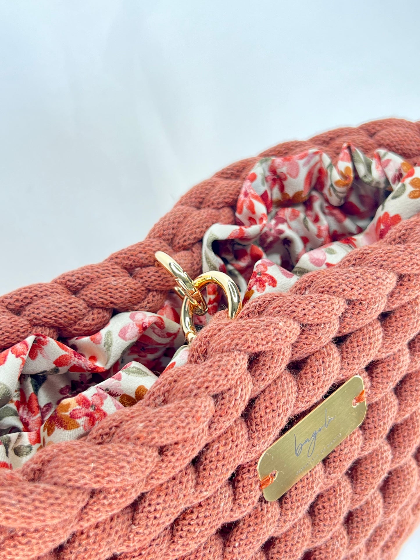 Elegant Handmade Make Up Bag With Satin Interior