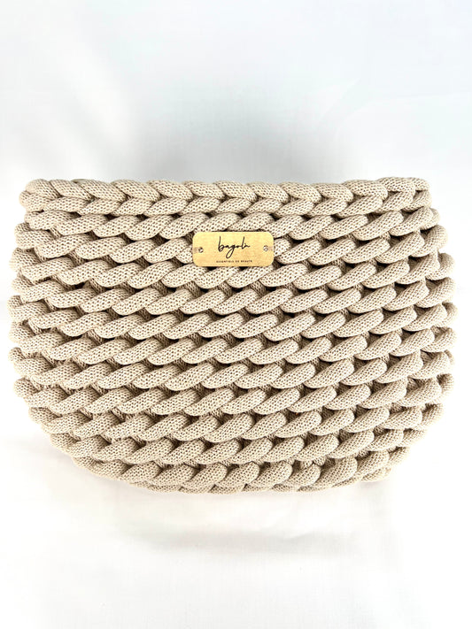 Elegant Handmade Medium Vanity Bag With Satin Interior