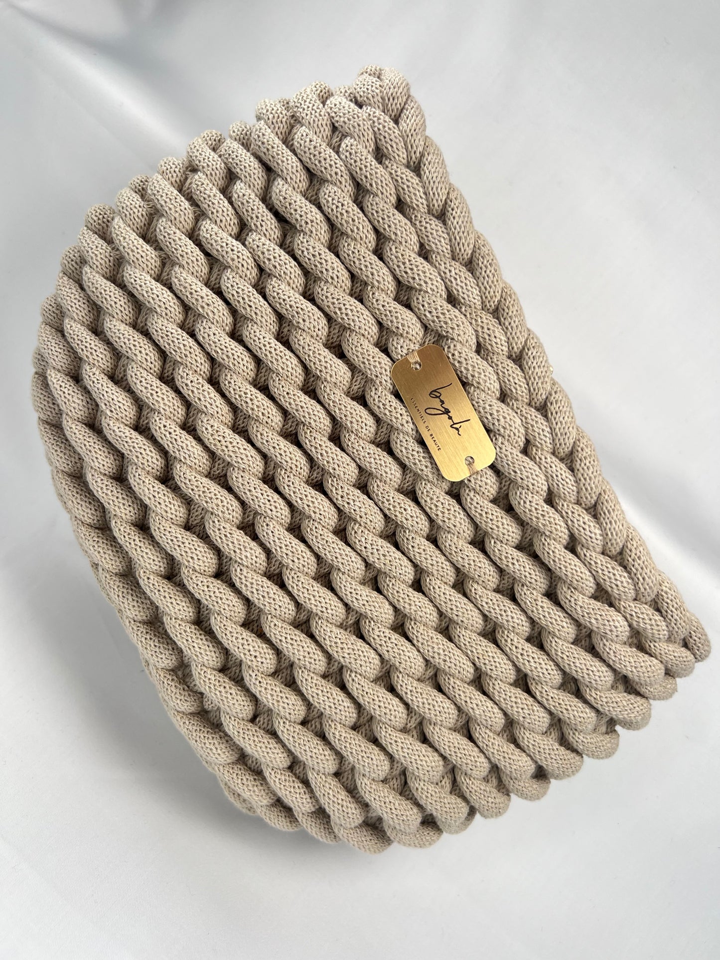 Elegant Handmade Medium Vanity Bag With Satin Interior